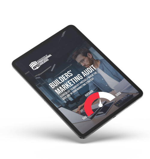 Builders' Marketing Audit Angled