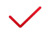 Red Checkmark Icon