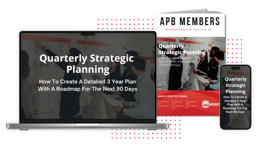 Quarterly Strategic Planning