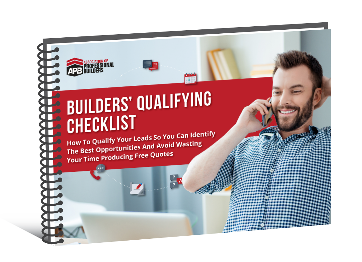 Builders Qualifying Checklist